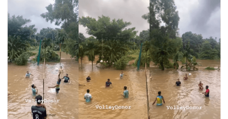 છોકરાઓ કમર-ઊંડા પાણીમાં રમ્યા વોલીબોલ, વાયરલ વીડિયો જોઈને લોકોને યાદ આવી ગયું તેમનું બાળપણ Untitled 26