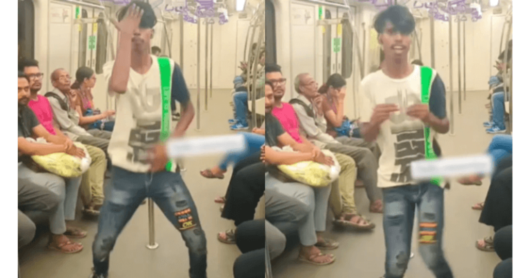કોલકાતા મેટ્રોઃ છોકરાએ ડાન્સ કરીને લોકોને હસાવ્યા, વીડિયો થઈ રહ્યો છે વાયરલ Untitled 94