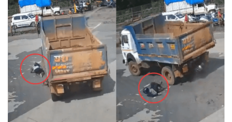 ઉતાવળના કારણે એક વ્યક્તિનું બાઇક ડમ્પરની નીચે આવી ગયું, તેણે આબાદ બચાવ કર્યો જીવ, જુઓ વીડિયો Untitled 86