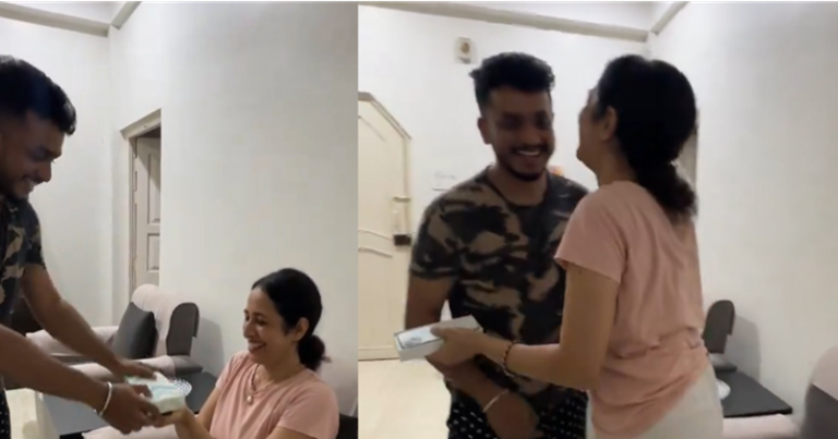 દિવાળી પર પુત્રએ માં ને એવી ગિફ્ટ અર્પણ કરી, કે ન સમાયો હૈયામાં હરખ, જુઓ.. Untitled 406