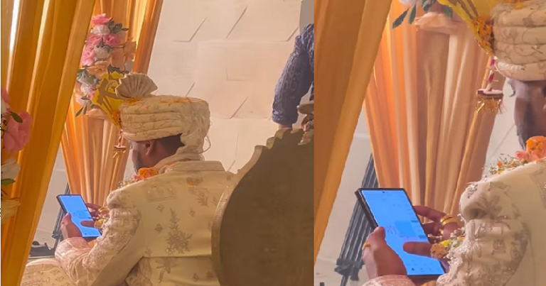 હવે તો હદ થઈ..! લગ્ન મંડપમાં દુલ્હાએ મોબાઈલમાં જોઈ એવી ચીજ કે…- જુઓ વીડિયો.. Untitled 29