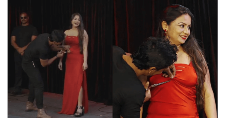 કોણ છે આ મહિલા જેણે લાઈવ શોમાં પોતાના કપડાં ફાડ્યા ?, જુઓ વિડિયો અહી Untitled design 2