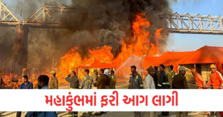 ફરીવાર લાગી મહાકુંભમાં આગ, ઘટનાસ્થળે પહોંચી ફાયર ટીમ, સળગેલા પંડાલ… Untitled 178