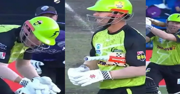 શૉટ રમતાની સાથે તૂટયું બેટ, પટકાયું દિગ્ગજ ખેલાડીના માથે, વીડિયો વાયરલ… Untitled 89