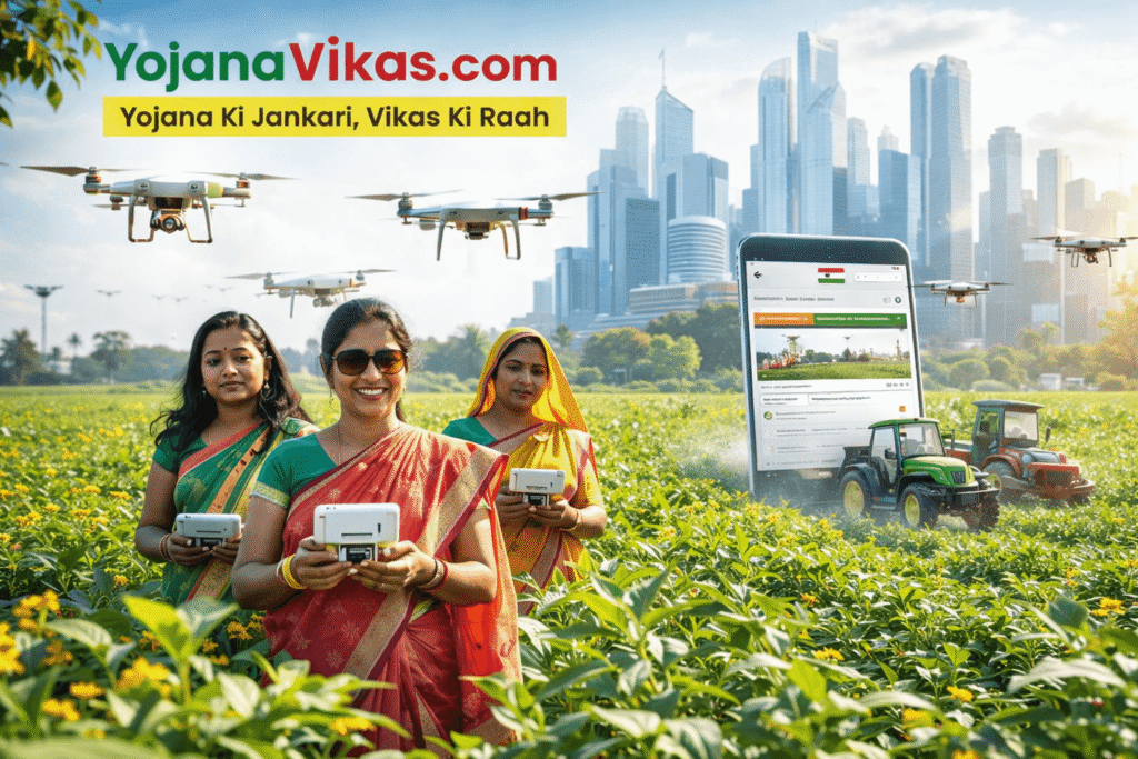 Namo Drone Didi Yojana 2026 – Latest Update पूरी जानकारी Namo Drone Didi Yojana 2026