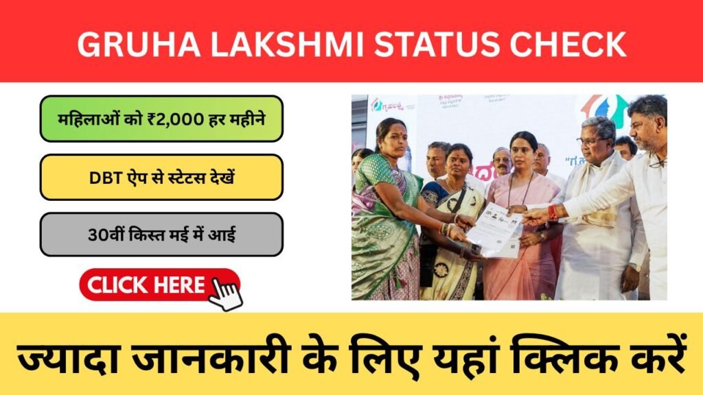 Gruha Lakshmi Status Check
