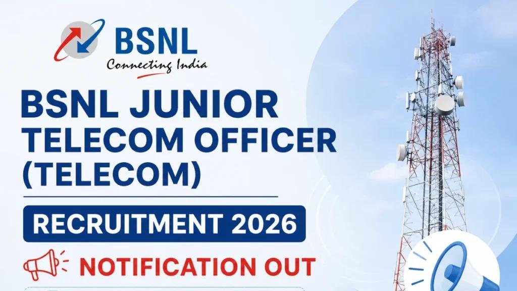 BSNL JTO Recruitment 2026