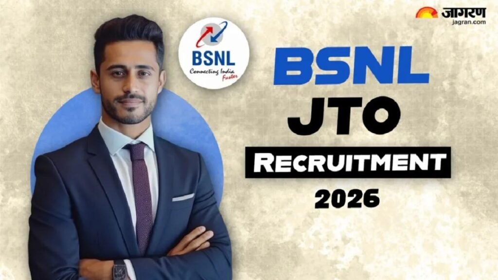 BSNL JTO Recruitment 2026