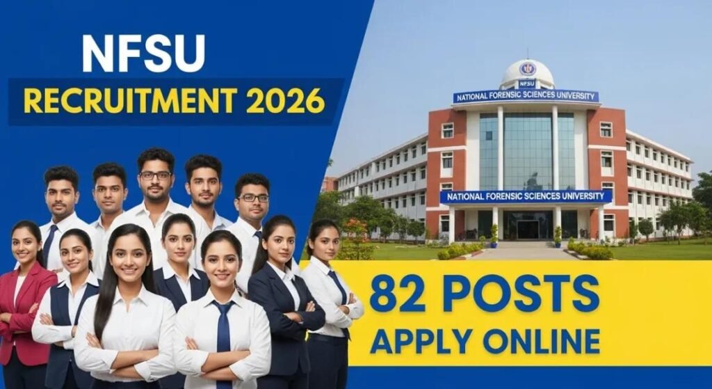NFSU Recruitment 2026