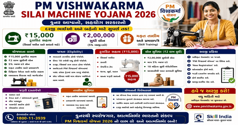 PM Vishwakarma Silai Machine Yojana 2026