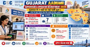 Aadhaar Supervisor Operator Recruitment 2026